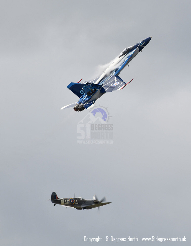 Spitfire & F/A-18 Hornet