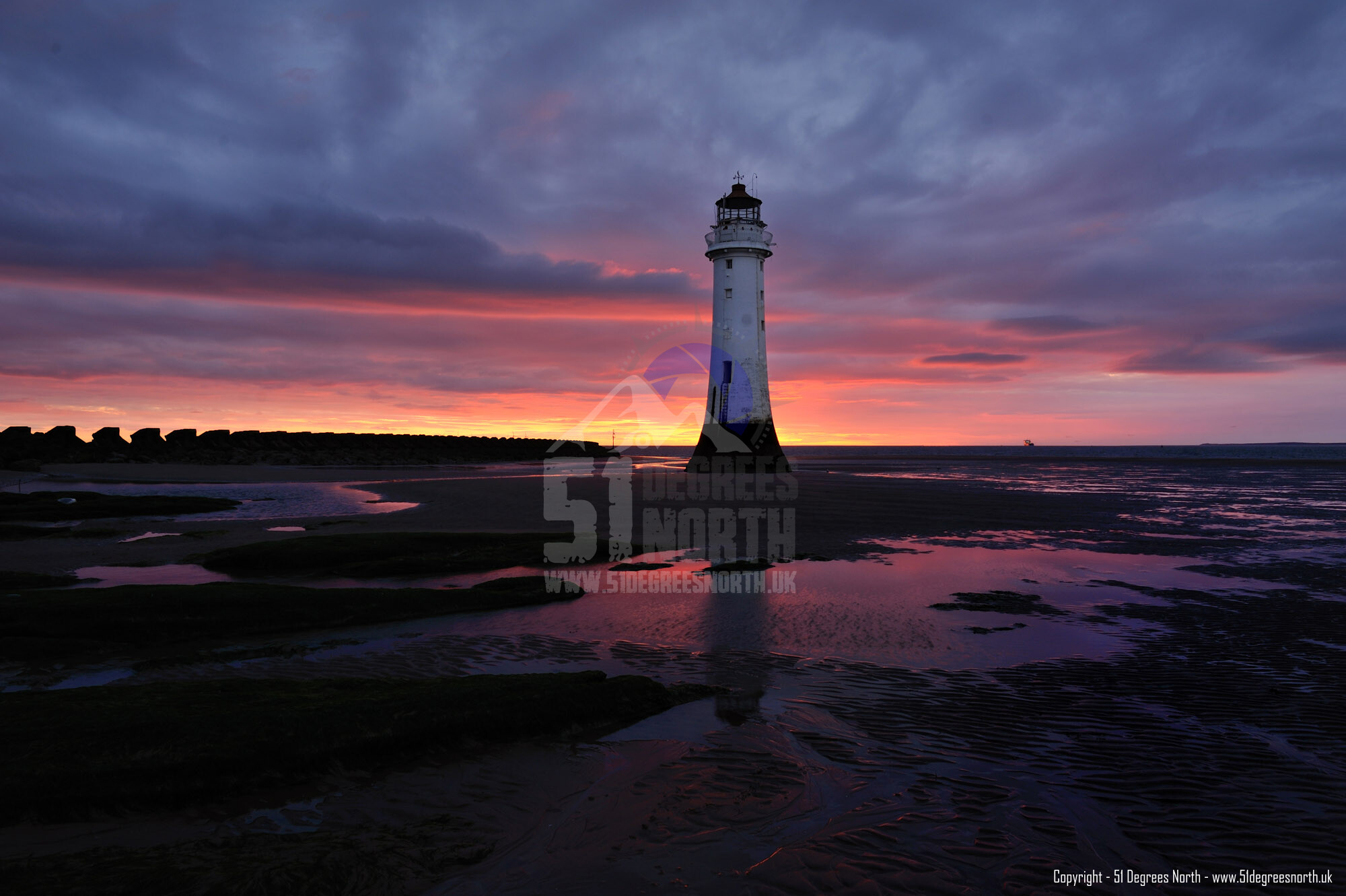 Perch Rock Lighthouse, The Wirral, Cheshire